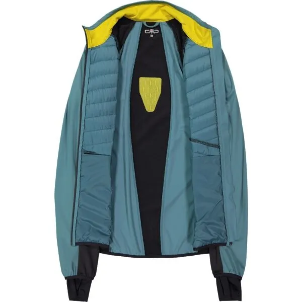 CMP MAN JACKET Pánska hybridná bunda, tmavo modrá, veľkosť