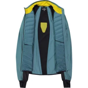 CMP MAN JACKET Pánska hybridná bunda, tmavo modrá, veľkosť