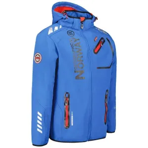 GEOGRAPHICAL NORWAY ROYAUTE GTX Pánska softshellová bunda, modrá, veľkosť