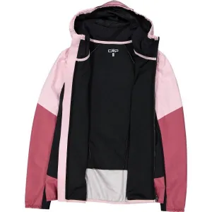 CMP WOMAN JACKET HYBRID FIX HOOD Dámska bunda, červená, veľkosť