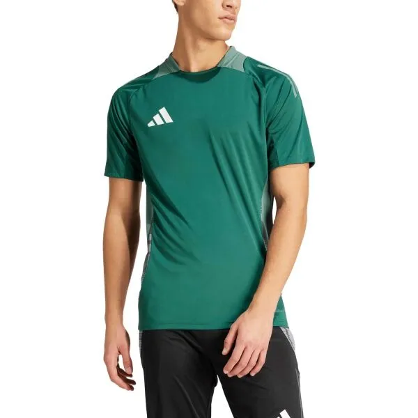 adidas TIRO24 TRAINING JERSEY Futbalový dres, tmavo zelená, veľkosť