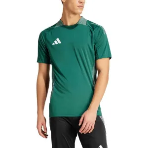 adidas TIRO24 TRAINING JERSEY Futbalový dres, tmavo zelená, veľkosť