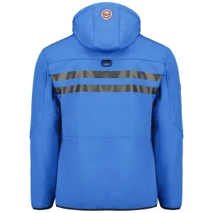 GEOGRAPHICAL NORWAY ROYAUTE GTX Pánska softshellová bunda, modrá, veľkosť
