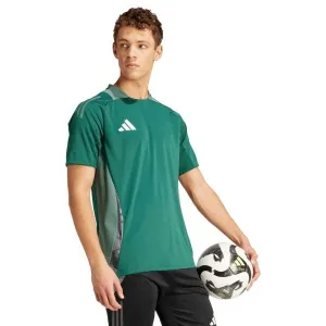 adidas TIRO24 TRAINING JERSEY Futbalový dres, tmavo zelená, veľkosť