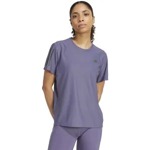 adidas OTR B TEE Dámske bežecké tričko, fialová, veľkosť