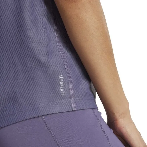 adidas OTR B TEE Dámske bežecké tričko, fialová, veľkosť