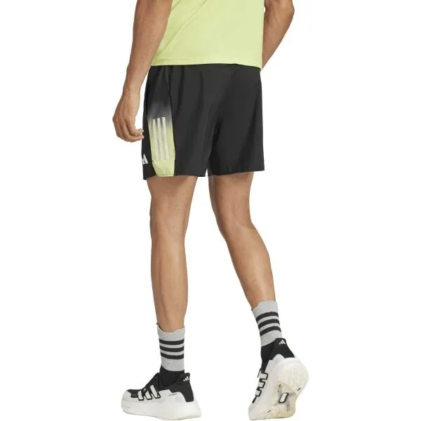 adidas OWN THE RUN COLORBLOCK Pánske bežecké kraťasy, čierna, veľkosť