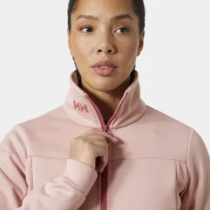 Helly Hansen W CREW FLEECE JACKET Dámska flísová mikina, ružová, veľkosť