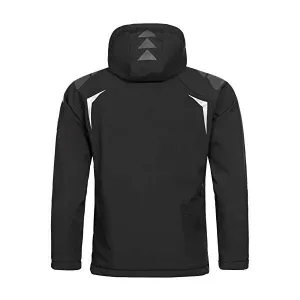 GEOGRAPHICAL NORWAY TECHNO HOODIE Pánska softshellová bunda, čierna, veľkosť