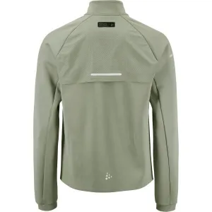 Craft SUBZ JACKET 4 M Pánska funkčná bežecká bunda, svetlo zelená, veľkosť