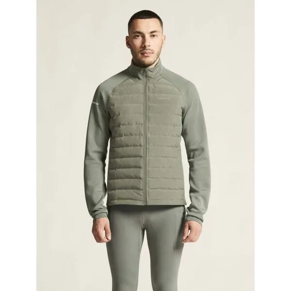 Craft SUBZ JACKET 4 M Pánska funkčná bežecká bunda, svetlo zelená, veľkosť