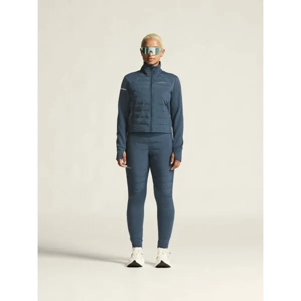 Craft SUBZ JACKET 4 W Dámska funkčná bežecká bunda, tmavo modrá, veľkosť