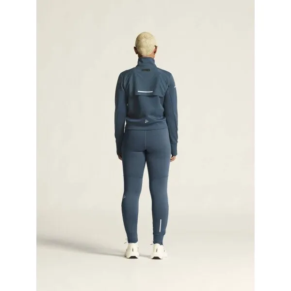 Craft SUBZ JACKET 4 W Dámska funkčná bežecká bunda, tmavo modrá, veľkosť