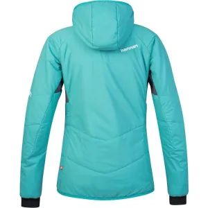 Hannah GABBY HOODY II Dámska zateplená bunda, svetlomodrá, veľkosť