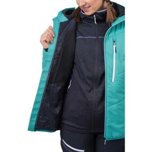 Hannah GABBY HOODY II Dámska zateplená bunda, svetlomodrá, veľkosť
