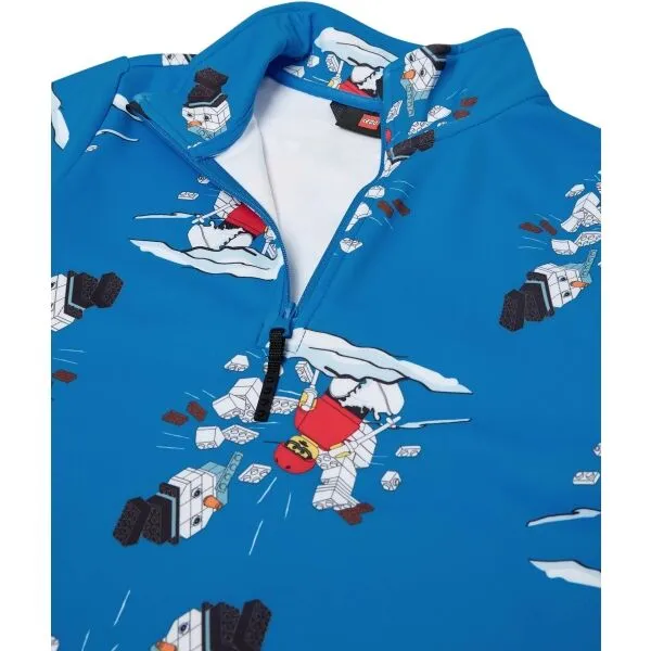 LEGO&reg; kidswear LWSAKU 800 Detská mikina, modrá, veľkosť