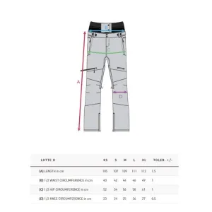 HORSEFEATHERS Nohavice Lotte II - peach velikost M