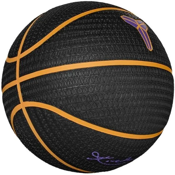 Nike PLAYGROUND 8P K BRYANT DEFLATED Basketbalová lopta, čierna, veľkosť