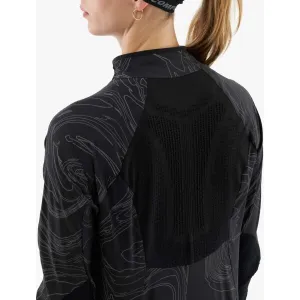 Compressport HURRICANE WINDPROOF JACKET W AURORA Dámska bežecká vetrovka, čierna, veľkosť