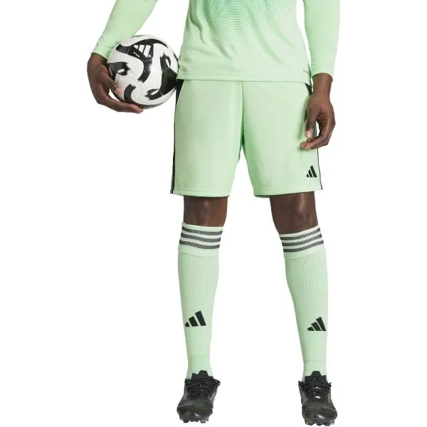 adidas TIRO24 SHORTS Pánske futbalové šortky, svetlo zelená, veľkosť