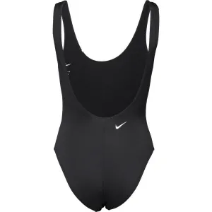 Nike MULTI LOGO Dámske jednodielne plavky, čierna, veľkosť