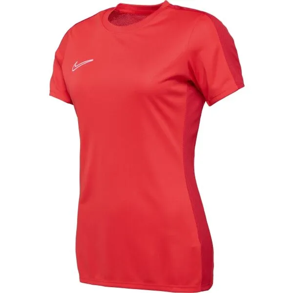 Nike DRI-FIT ACADEMY Dámske futbalové tričko, červená, veľkosť