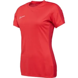 Nike DRI-FIT ACADEMY Dámske futbalové tričko, červená, veľkosť