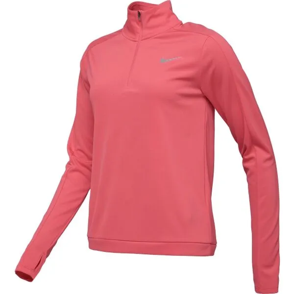 Nike DF PACER HZ Dámska tréningová mikina, ružová, veľkosť
