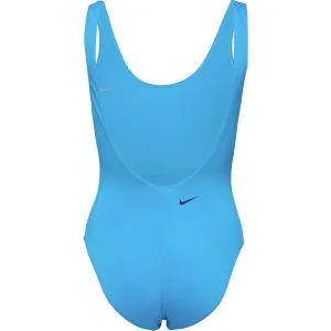 Nike MULTI LOGO Dámske jednodielne plavky, modrá, veľkosť