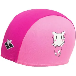 Arena FRIENDS KIDS POLYESTER CAP Detská plavecká čiapka, ružová, veľkosť