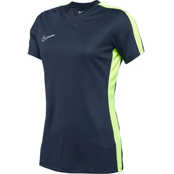Nike DRI-FIT ACADEMY Dámske futbalové tričko, tmavo modrá, veľkosť