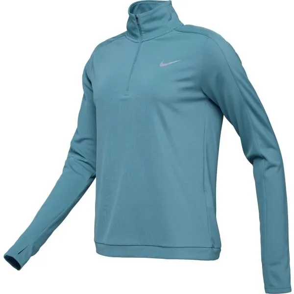 Nike DF PACER HZ Dámska tréningová mikina, svetlomodrá, veľkosť
