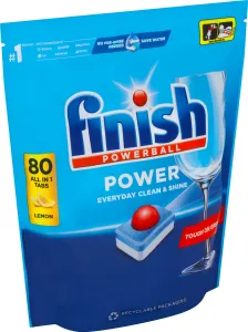Finish Tabs All in1 Max Lemon kapsuly na čistenie umývačky