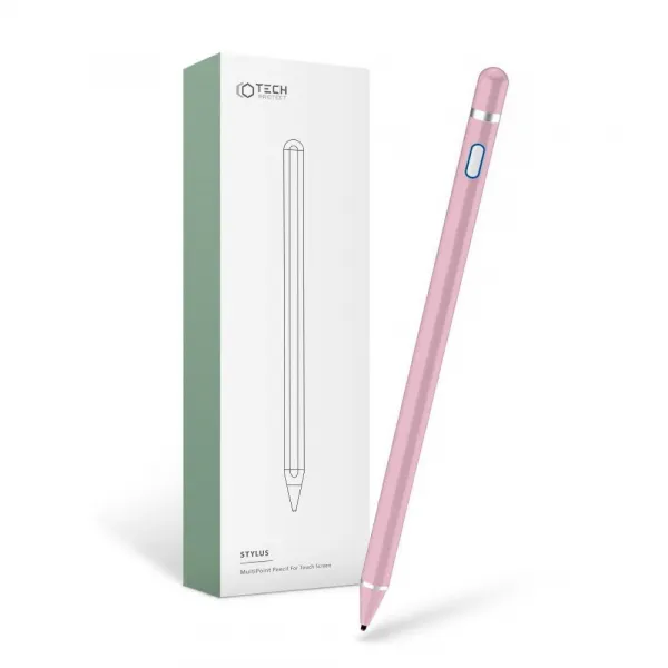 Tech-Protect Active Stylus pero na tablet, ružové