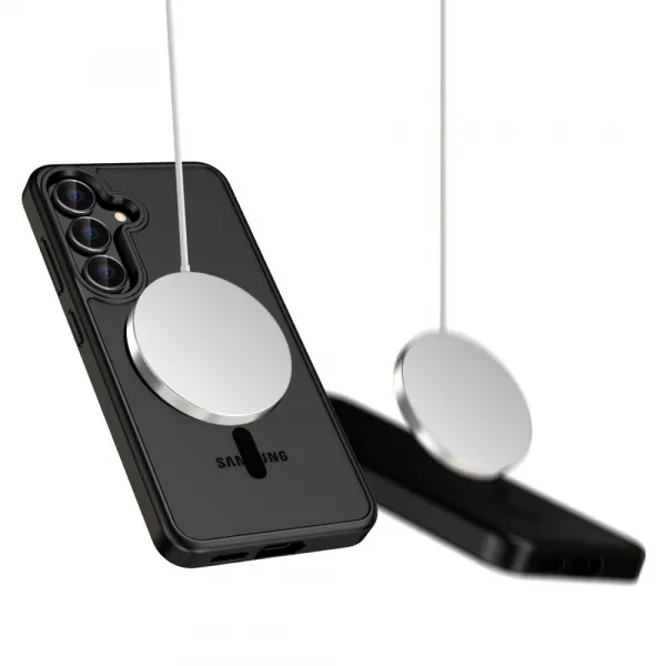 Tech-Protect Magmat MagSafe kryt na Samsung Galaxy S25 Plus, čierny