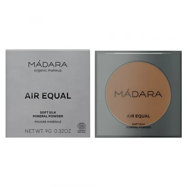 MÁDARA AIR EQUAL Hodvábny minerálny púder, #3 DEEP