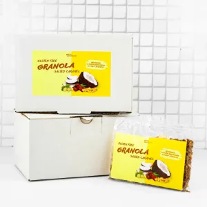Bezlepková granola - slaný karamel (300g)