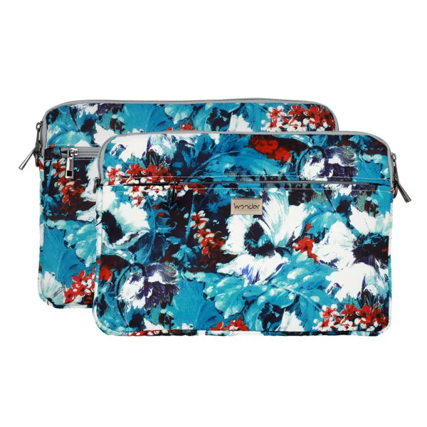 MG Wonder Sleeve taška na notebook 17'', white poppies (TOP996750)