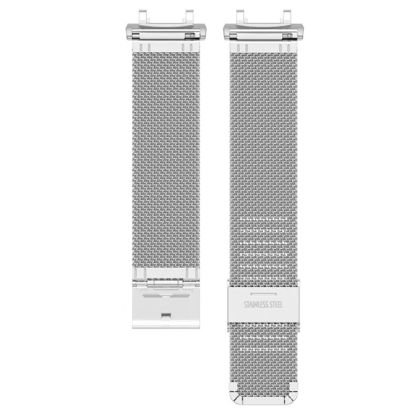 BStrap Milanese remienok na Xiaomi Amazfit Active Edge, silver