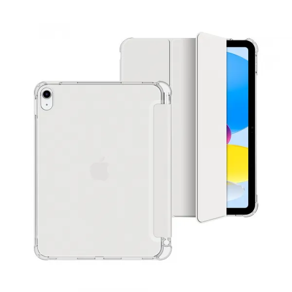 Tech-Protect SC Pen Hybrid puzdro na iPad 10.9'' 10gen 2022, strieborné/priesvitné