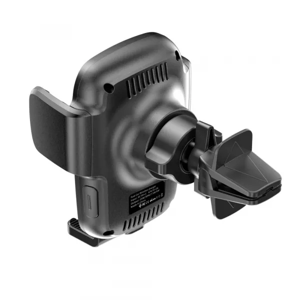 Tech-Protect X05 Vent držiak na mobil do auta, Qi nabíjačka 15W, čierny