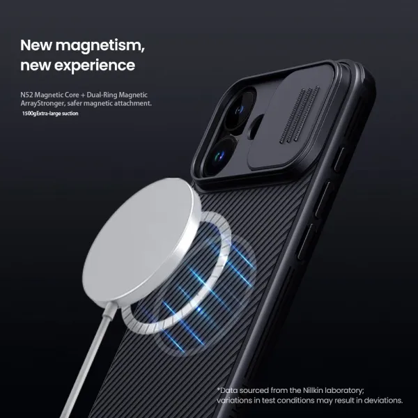 NILLKIN CAMSHIELD PRO MAGSAFE Kryt pre Apple iPhone 17 čierny