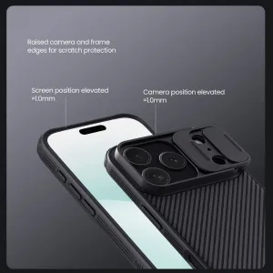 Nillkin CamShield Pro, iPhone 17 Pro, čierny