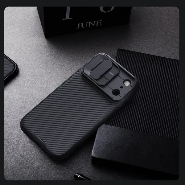 Nillkin CamShield Pro, iPhone 17 Pro, čierny