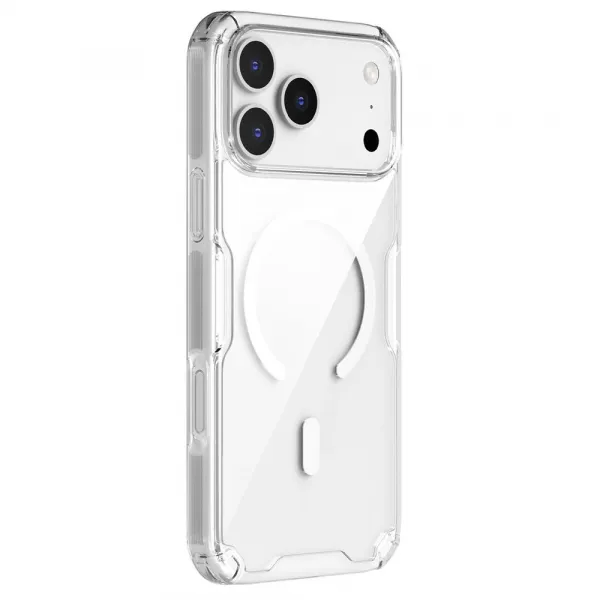 Nillkin Nature TPU PRO Magnetic Kryt, iPhone 17 Pro Max, priehľadný