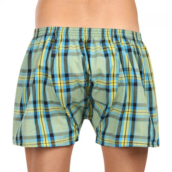 3PACK pánske trenky Styx klasická guma nadrozmer viacfarebné (3E110103) 5XL, trenírky