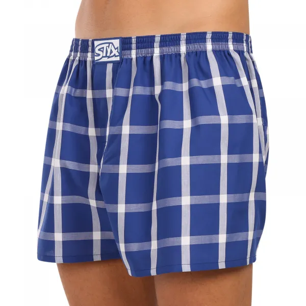 Pánske trenky Styx klasická guma nadrozmer viacfarebné (E1106) 3XL, trenírky