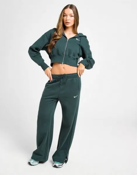 Nike Nohavice  W Nsw Phnx Flc Hr Wide Leg