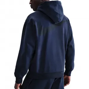 Nike Solo Swoosh French Terry Pullover Hoodie "Obsidian" (IB8749-451)