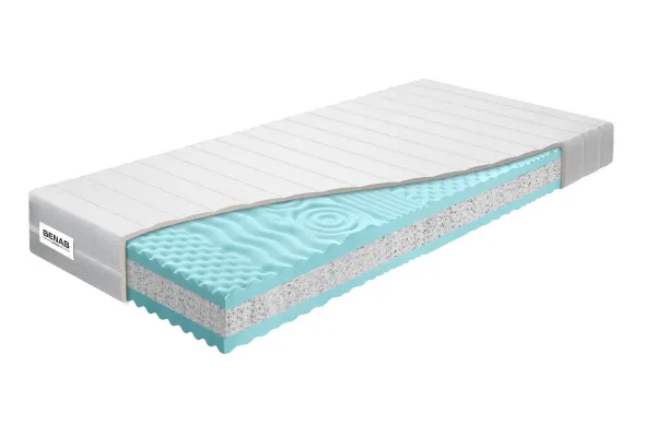 Matrac Benab Dream Hard 16 H4 / H5 85 x 200 cm Penový matrac 16 cm sendvičový zónová ortopedické